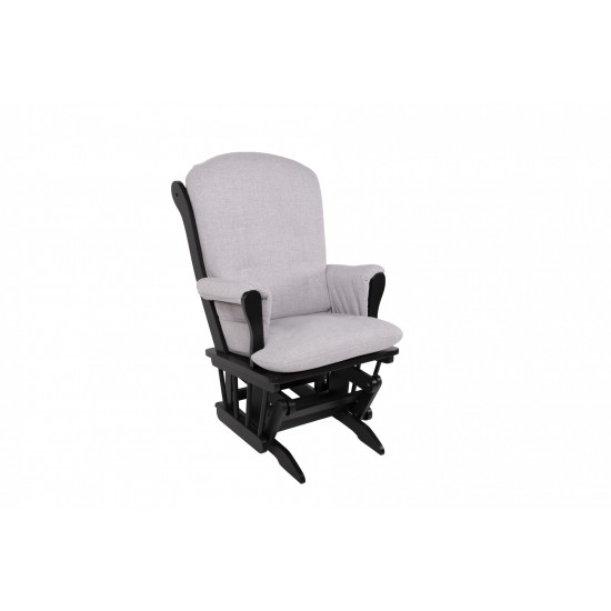 Wooden Glider Chair B20 (Black/Aura 001)